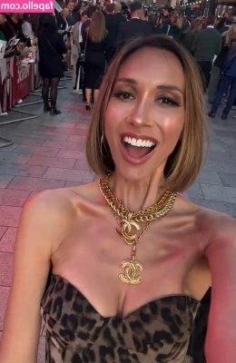 Myleene Klass [ myleene-klass ] - How sexy is my new friend she’s so fucking gorgeous @demi.x.devil
