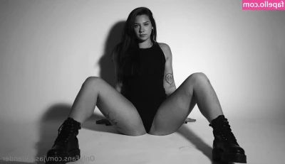 Jasmin Callender [ jasmin-callender-1 ] - Rip these Fishnets off with your teeth so I can feel you tongue   on