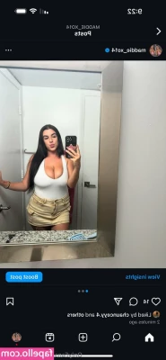 maddielizxo - Just finished fucking some muscle ass  My girl dick looks huge    the