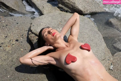 Domniki Papadopoulou [ domniki-papadopoulou ] - Thought I’d try something new for you boys once I got out of the