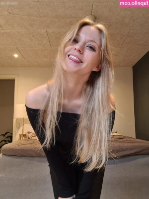 Katrine ASMR [ katrine-asmr-1 ] - FULL video Do you like me in stockings and heels? 👠