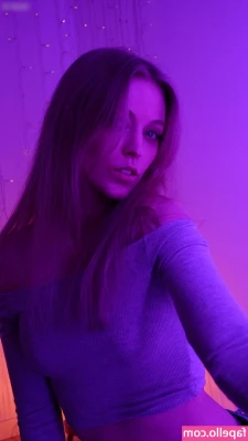Katrine ASMR [ katrine-asmr-1 ] - Do you like my purple lingerie