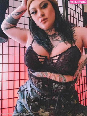 gothhbabyy - Jizz all over my tongue 💦👅