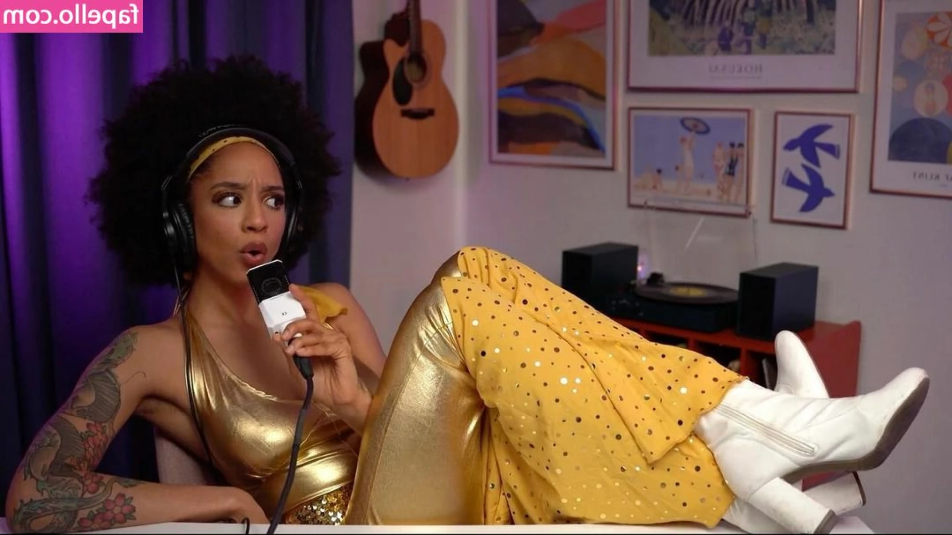 Amala Ekpunobi [ amala-ekpunobi ] - BDSM dress up fun!