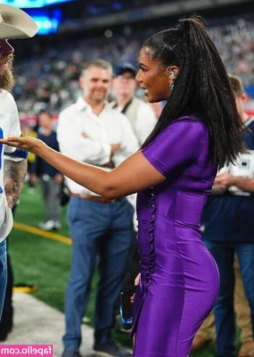Taylor Rooks [ taylor-rooks ] - no one talks about how hard it is to actually catch a cream pie on