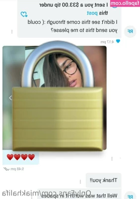 miakhalifa - What if we just stayed in bed all day?
