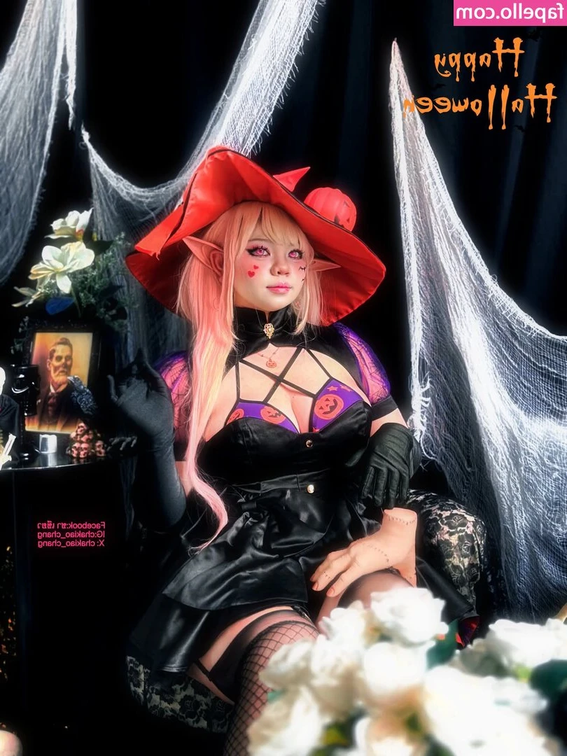 Rikachama - Sexy Halloween outfit #1 (20 sexy pics)