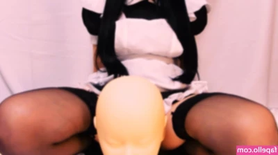 Kurotsuki Kanase [ kurotsuki-kanase ] - Got my first fishnets and just had to record a video cumming all over
