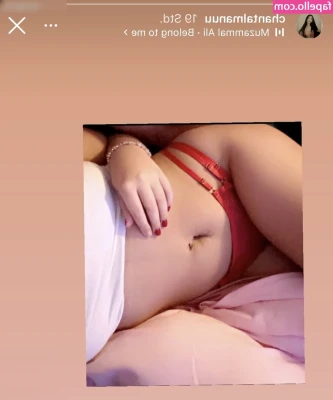 Chantalmanuu - Spreading her for you 👄👄👄