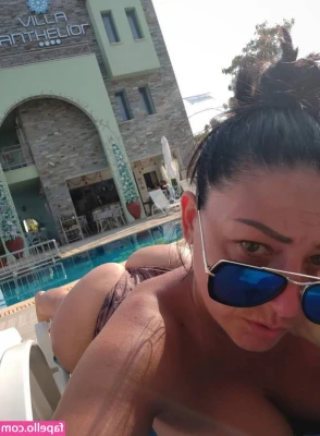 Natalija Cosovic [ natalija-cosovic-1 ] - Cowboy daddy has huge big belly .. it’s not the bend and snap,