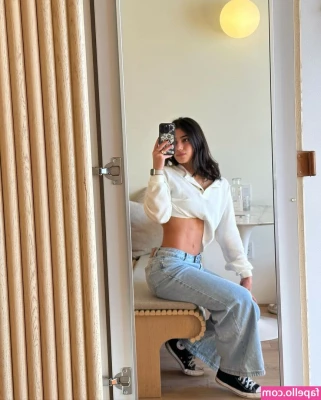 Sara Saffari [ sara-saffari ] - Here I am taking my socks off before bed  aren t you dying to smell