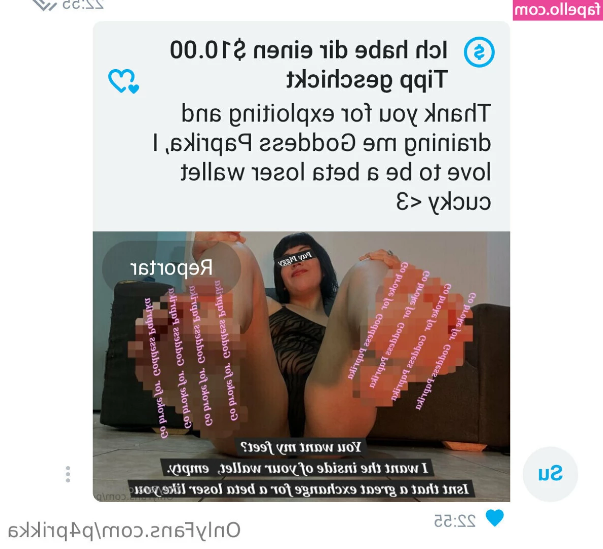 p4prikka - I love being slutty for you xx part 1