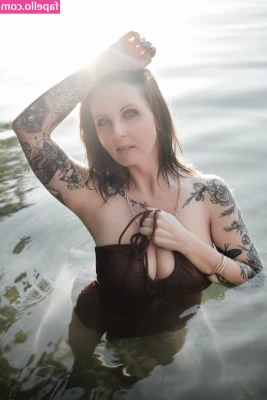 Inkednaddl - Come godo con il getto d'acqua nel clitoride mmm mi fa impazzire😏