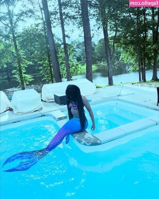 kxta__ [ kxta ] - In my fins for Wet Wednesday - but this little bikini can't contain