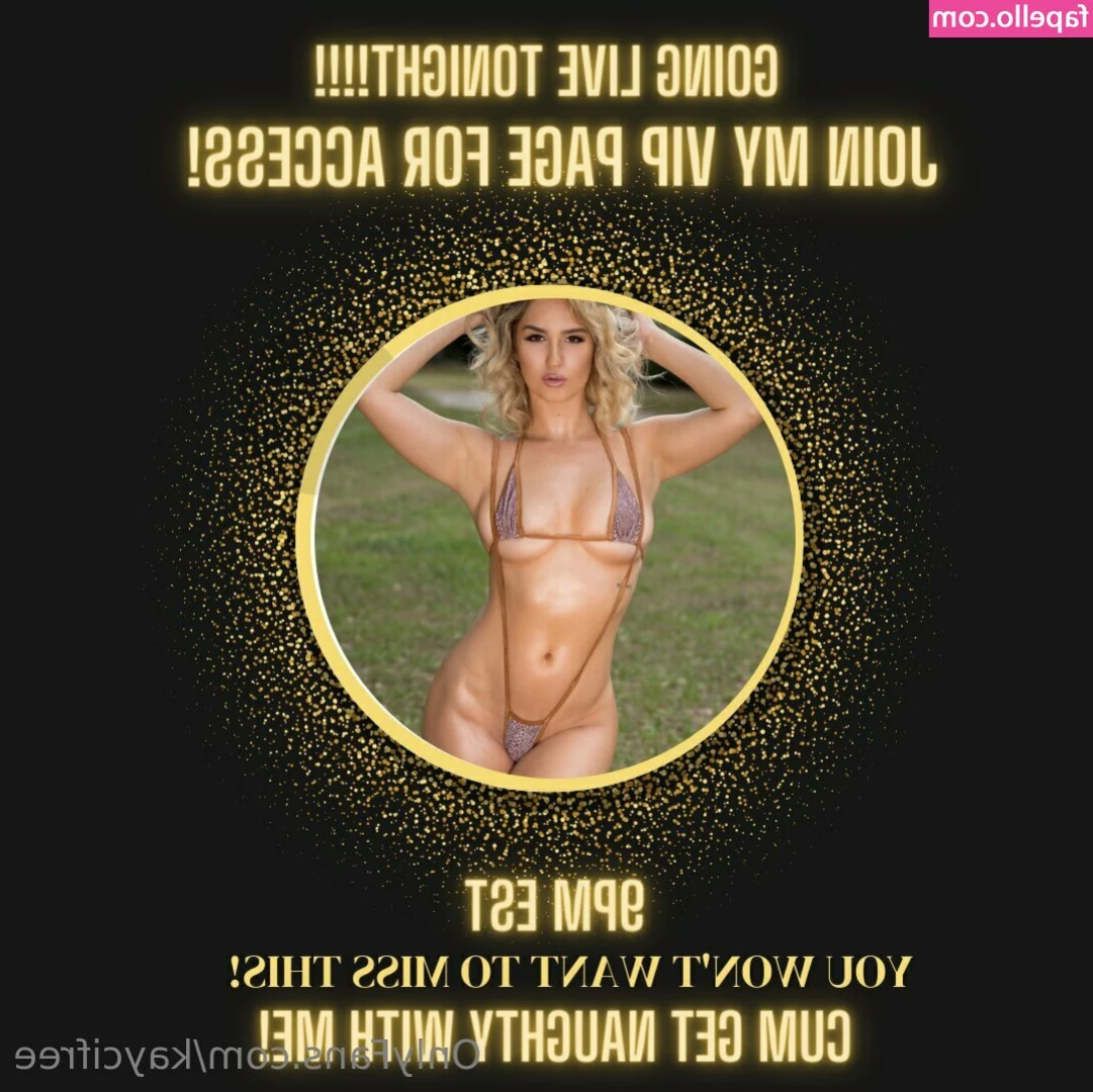 kaycifree - Let’s have some fun on live this weekend?:) I want to tell you all