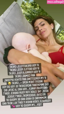 Hilaria Baldwin [ hilaria-baldwin ] - 🟡 Titty Tuesday: these foreign objects feel great on my nipples.
