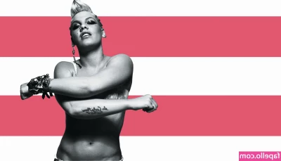 Pink - Sending you some of my mood and sending you a gentle kiss