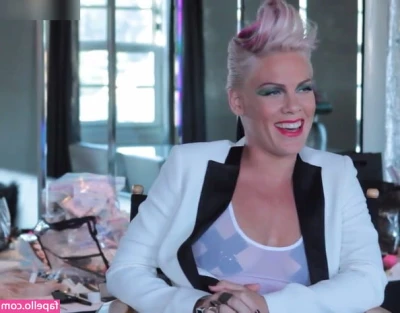 Pink - Lick me all over.