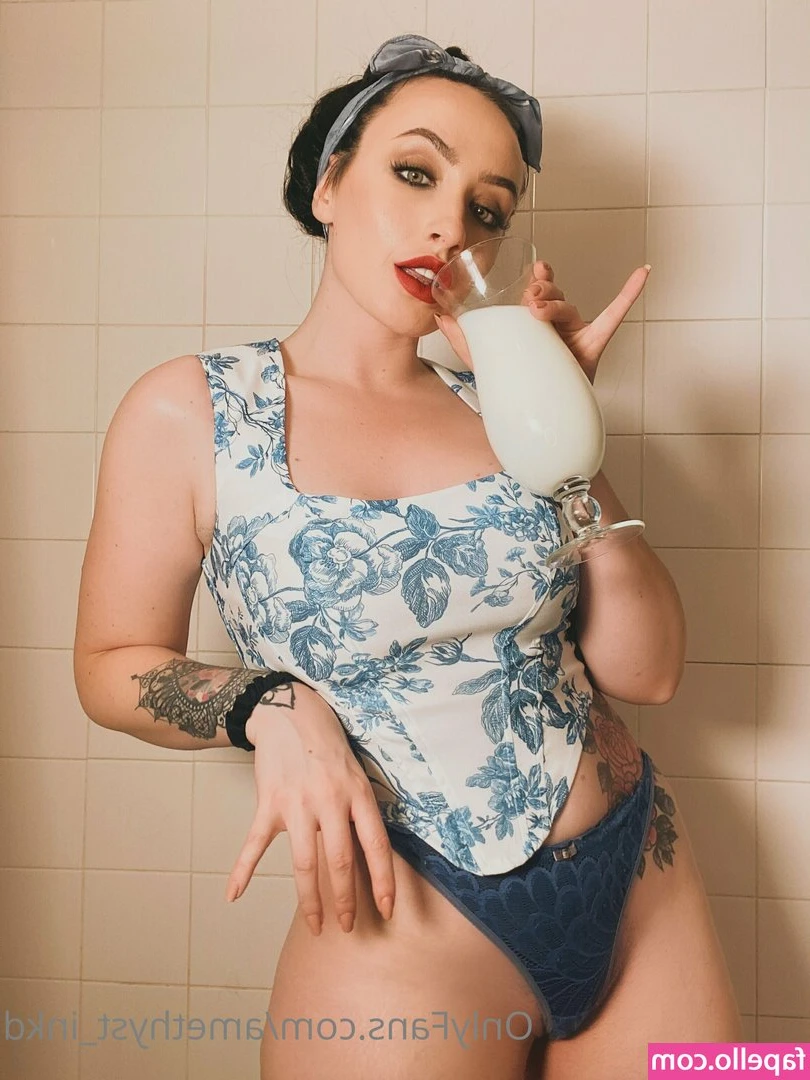 amethyst_inkd [ amethyst-inkd ] - Who's ready for some tiny Asian tits today?