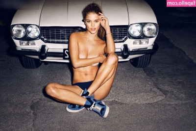 nina_agdal [ nina-agdal-1 ] - Sneak peaks of me licking and sucking  edisonlays balls and dick in