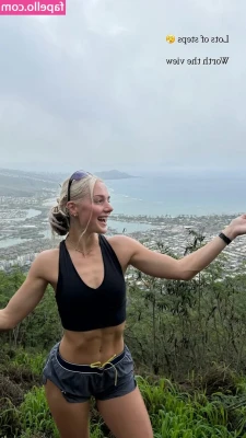 Georgia Ellenwood - Canadian Athlete [ georgia-ellenwood-canadian-athlete ] - Todays my big trip! Hopefully I'll get a few mile high pics in!