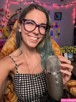 Christie Skylar [ christie-skylar ] - daddi came on my face 🙈 (& my mouth, shoulder, tits & the