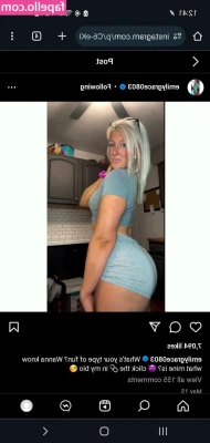 emilygrace0803 - I bet you want me to strip. 😏😘