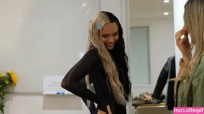 Talia Mar [ talia-mar ] - Had to wash up after cumming with you.