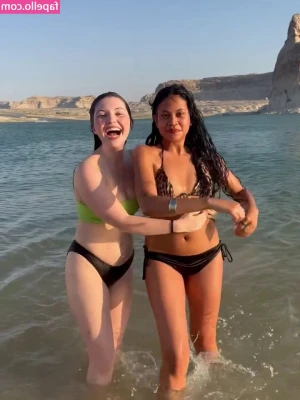 Nuha Jes Izman [ nuha-jes-izman ] - Having a Borat moment in this slingshot swimsuit 🤭 get ready for
