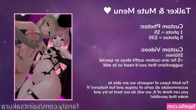saintsakura - Hey❤️❤️❤️ I just wanted to let you know I'm available for