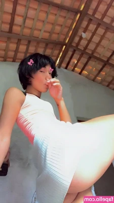 Lana Santhos [ lana-santhos ] - Just a quick post fuck breast play for you 💘💘💘