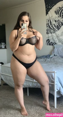 Sara Hart [ sara-hart ] - Black lace dress and black stockings 🦵