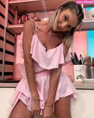 Ramona Olaru [ ramona-olaru ] - Freshly spray tanned tiddies. Ps. It’s cold