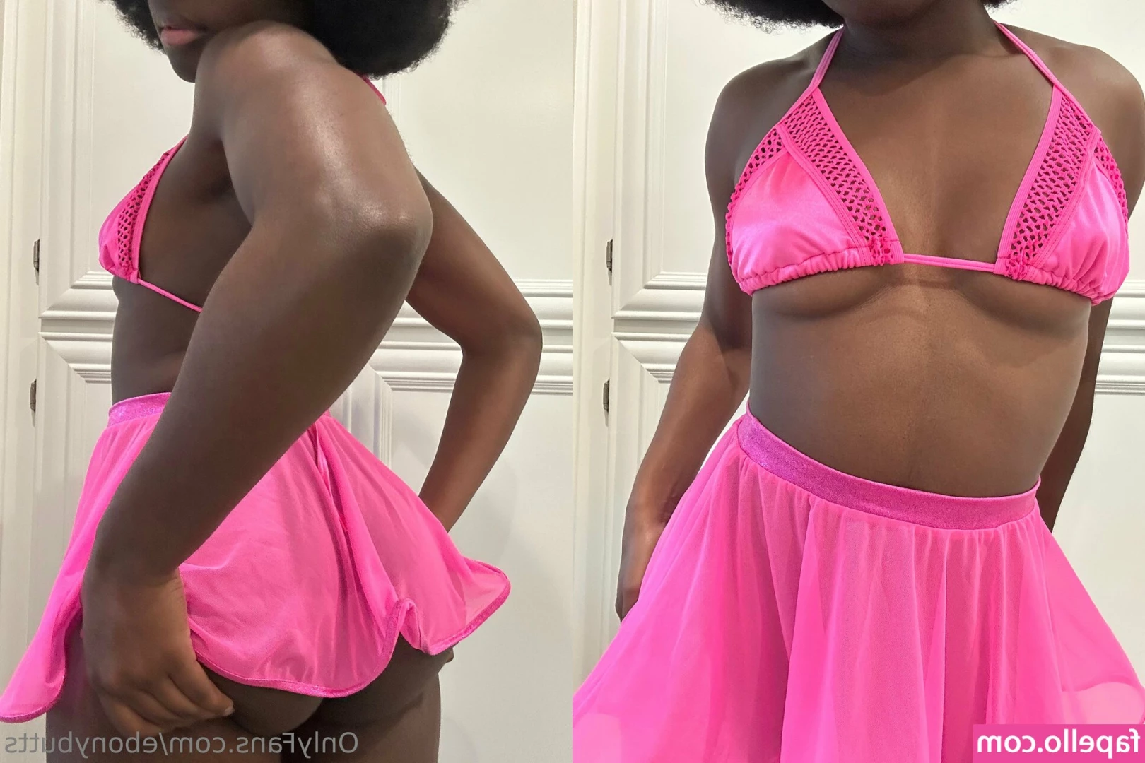 ebonybutts - Video #ballgag #fishnetstockings #tiedup #selfgag #selfbondage
