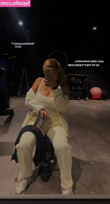 Michelle Daniaux [ michelle-daniaux ] - Sports are my calling, but seeing you guys is my favorite exercise.