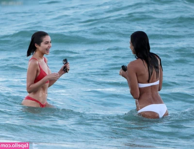 Shanina Shaik [ shanina-shaik ] - A woman is like your shadow  you follow her  she moves away  you move