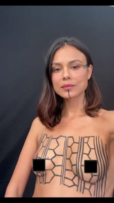 Nathalie Kelley [ nathalie-kelley ] - Would you like to wake up to me standing like this in front of you 