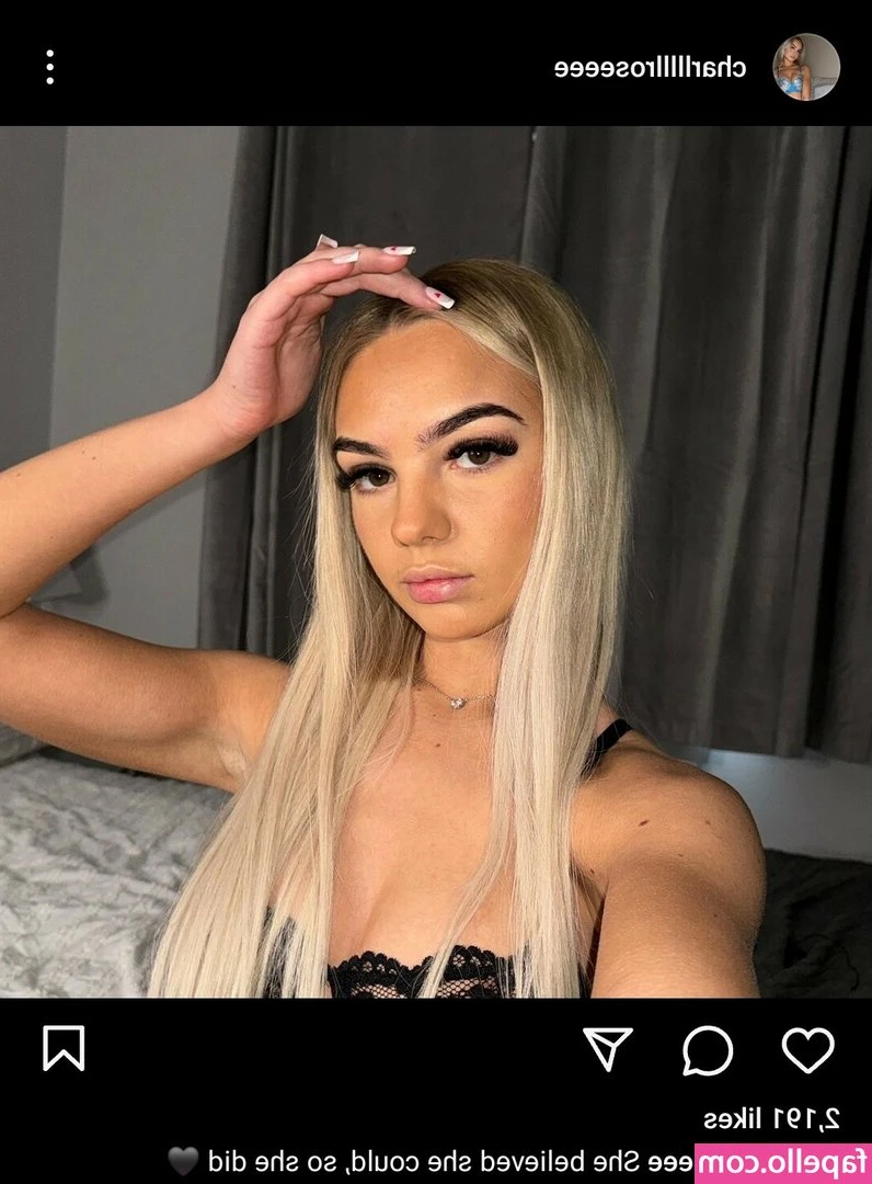  [ charlllroseeee ] - Will you get wet with me?💦