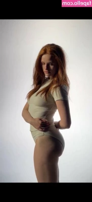 Madelaine Petsch [ madelaine-petsch-1 ] - Just a little creamsicle