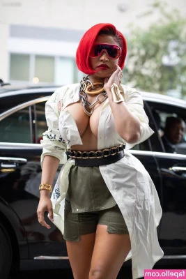 Nicki Minaj [ nicki-minaj ] - It's almost like.. no matter what lighting or what I'm wearing, I'm