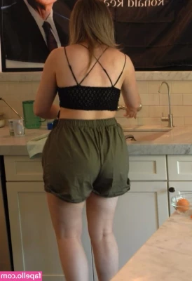 QTCinderella [ qtcinderella-15 ] - Can t forget my morning firming oil  I d love a little subby bitch to