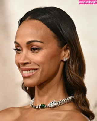 Zoe Saldana [ zoe-saldana ] - You just look at those sexy boobs  don t you want to take off this bra