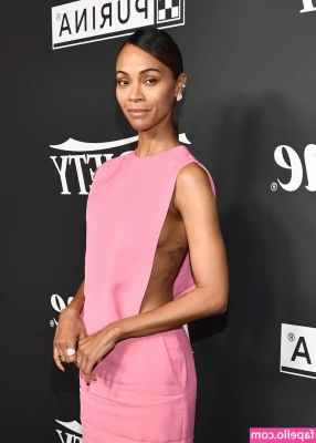 Zoe Saldana [ zoe-saldana ] - Some big titties to brighten your day
