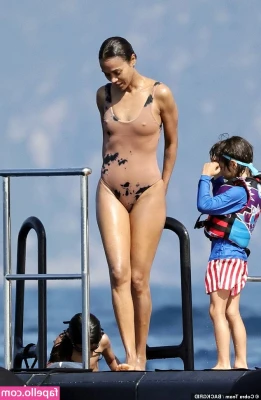Zoe Saldana [ zoe-saldana ] - Video still doesn’t want to upload so here are some sexy pics until