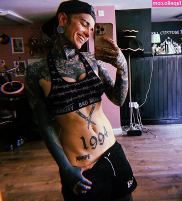 Holly Broome Inked 1 [ holly-broome-inked-1 ] - Hey babes, I was at a festival last week so I was unable to post. New