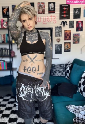 [ holly-broome-inked-1 ] - FaceTime shoot with Jova Films. Check your inbox for what ya have
