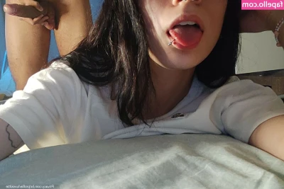luvskittie - The butt of my still burning cigarette fell into my cleavage and