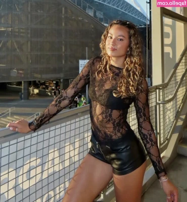Kalie Estes [ kalie-estes ] - white tights tease! clip.