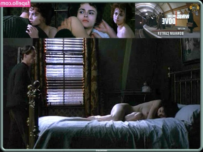 Helena Bonham Carter [ helena-bonham-carter ] - Casually wearing this on bed