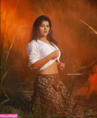 Yashika Anand [ yashika-anand ] - Do you like it when I pull down my dress for you?